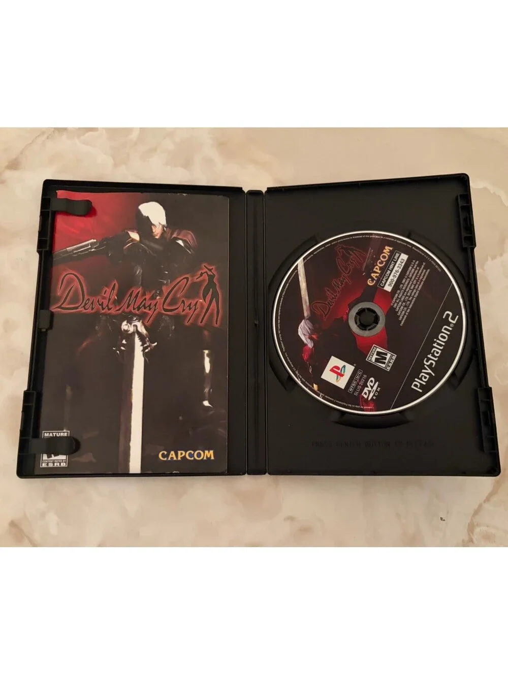 Devil May Cry (Sony Playstation 2, 2001) PS2 Complete With Box + Manual CIB